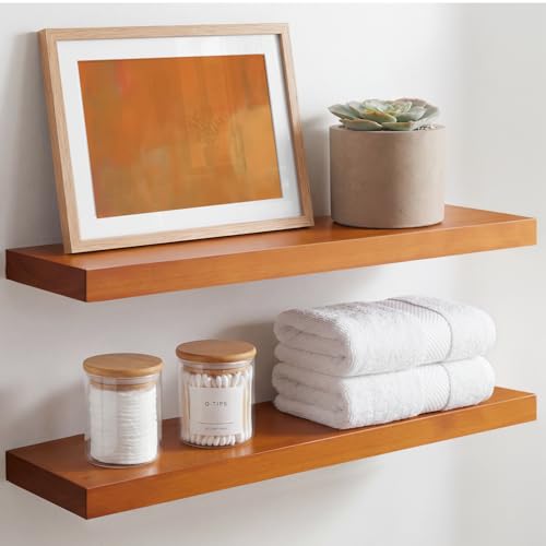 24 Inch Floating Shelves (3 Count)