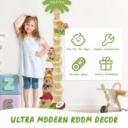 Custom Wood Kids Wall Height Chart