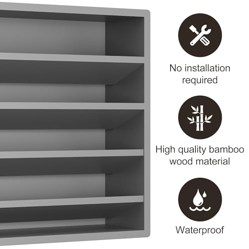 4 Tier Spice Rack Organizer for Cabinet