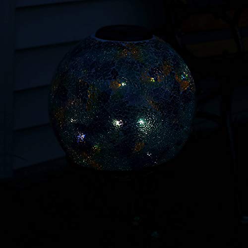 Sunnydaze Solar Gazing Ball for Garden (2 Count)