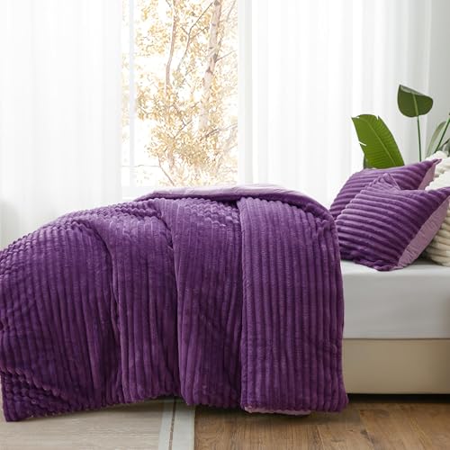 Fleece California King Comforter Set