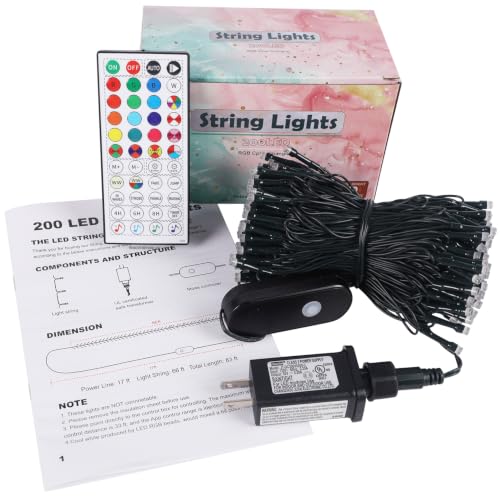 Smart Color Changing Halloween Lights (200 Count)