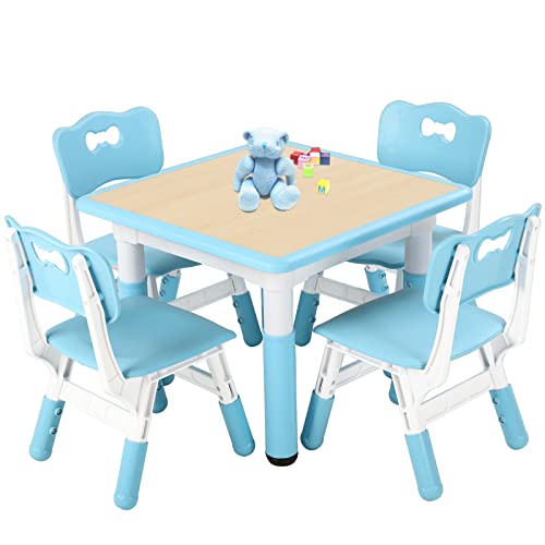 Kids Table and 4 Chairs Set