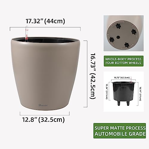 18x17 Self Watering Planter with Wheels