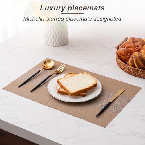 Placemats Set of 6 Washable Indoor (6 Count)