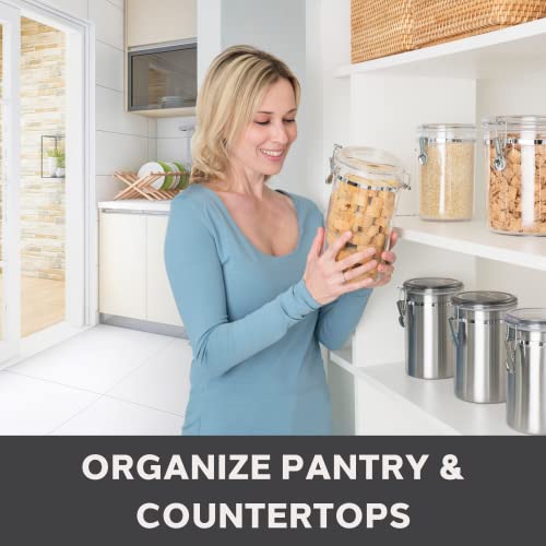 Clear Canister Airtight 28oz