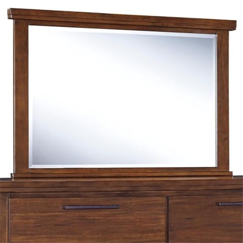 Ralene Mid Century Modern 47 x 31 Bedroom Mirror