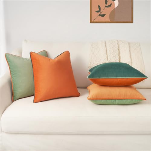 Decorative Throw Pillow Covers Cushion Cases (4 Count)