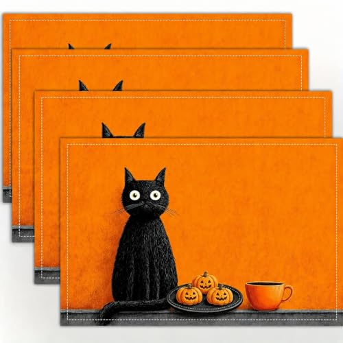 Halloween Placemats Set of 4 (4 Count)