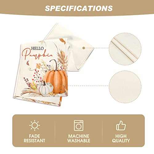 210 GSM Fall Table Runner Home Party Decor 13x108 Inch