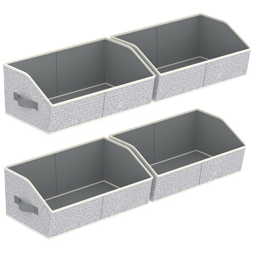 Storage Bins for Shelves (4 Count)