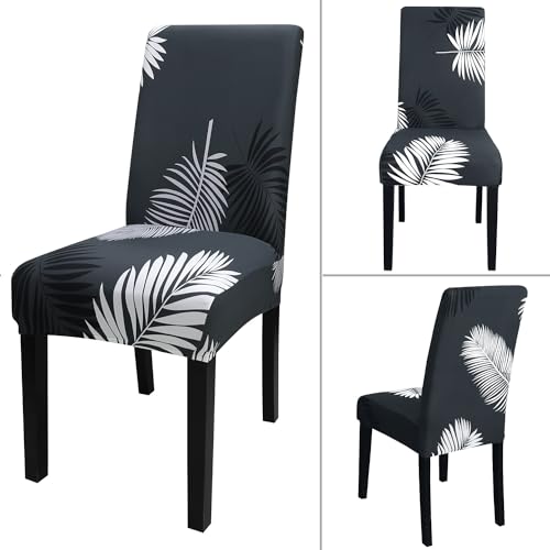 Pattern Chair Covers for Dining Room Set of 4