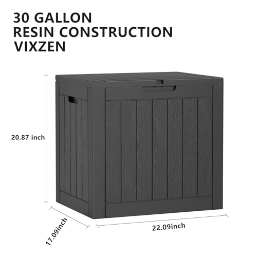 30 Gallon Deck Boxes Outdoor Waterproof