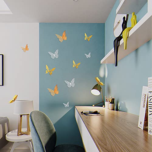 3D Butterfly Wall Decor (72 Count)
