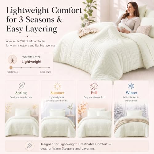 Oversized King Comforter Set 120x98 in