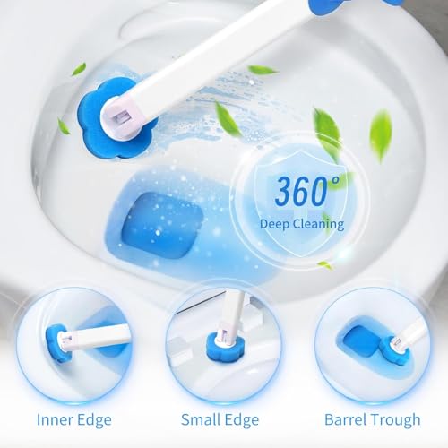 42 PCS Disposable Toilet Bowl Brush Refills