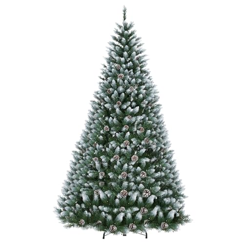 6FT Pre Lit Artificial Christmas Tree with White Lights