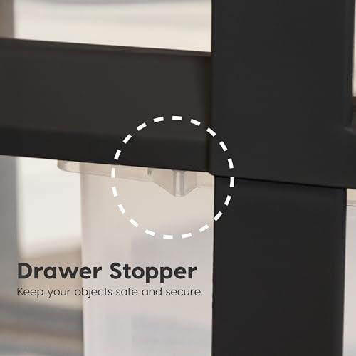 3 Drawer Rolling Storage Cart