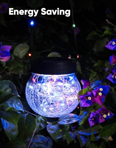 Solar Lantern Solar Lights Outdoor Waterproof 6 (6 Count)