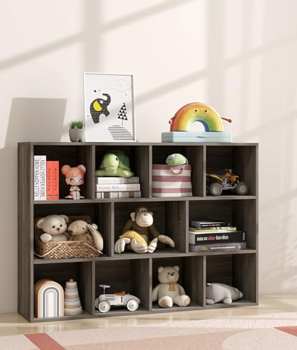 11 Cube Kids Toy and Book Storage Organizer