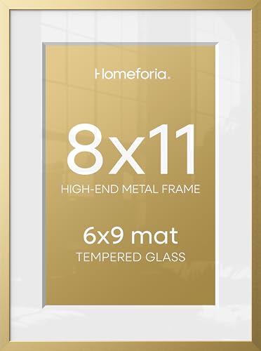 8x11 Gold Picture Frame