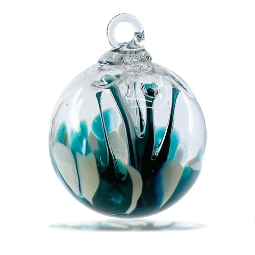 Luke Adams Handmade Glass Gazing Balls for Garden