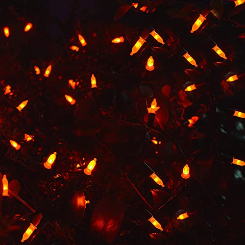 2 Pack 50 LED Outdoor Halloween Lights (32 Foot)
