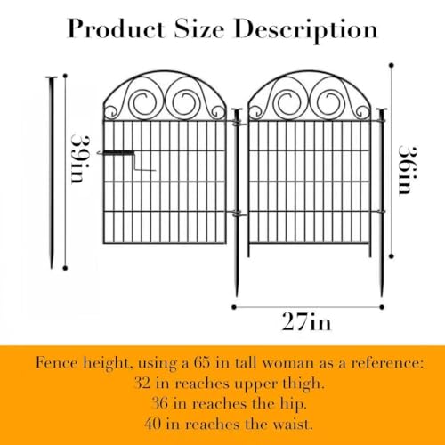 Garden Fencing 36 Inch High