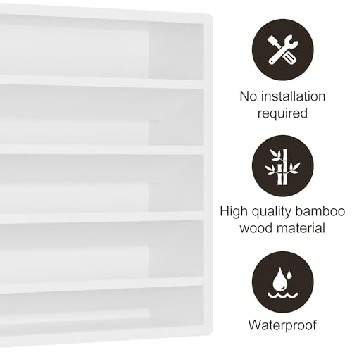 4 Tier Spice Rack Organizer for Cabinet