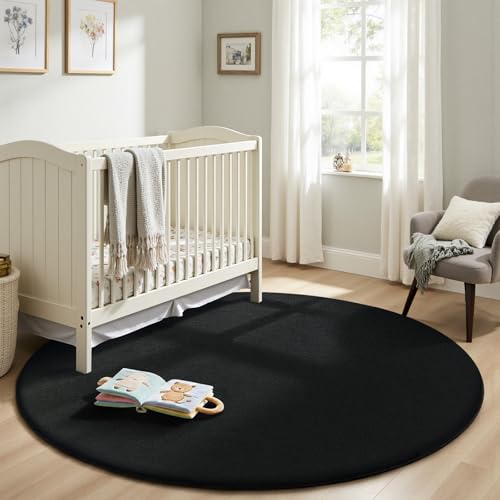 4ft Round Rugs for Bedroom Living Room (16.25 Sq Ft)