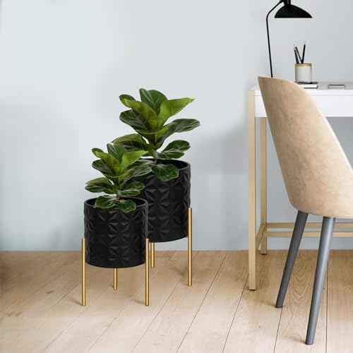 Modern Planter Pots (2 Count)