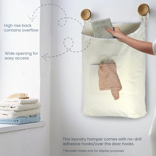 TFLC Over the Door Hanging Laundry hamper bag