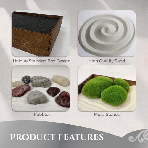 Wooden Stackable Zen Garden