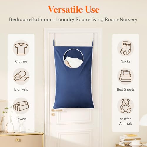 1 Pack Over Door Laundry Hamper