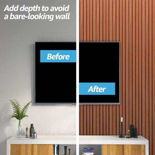 48 x 6 Inch WPC Wood Slat Wall Panels