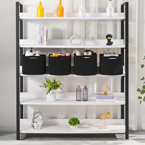 Storage Baskets for Organizing & Shelves (4 Count)