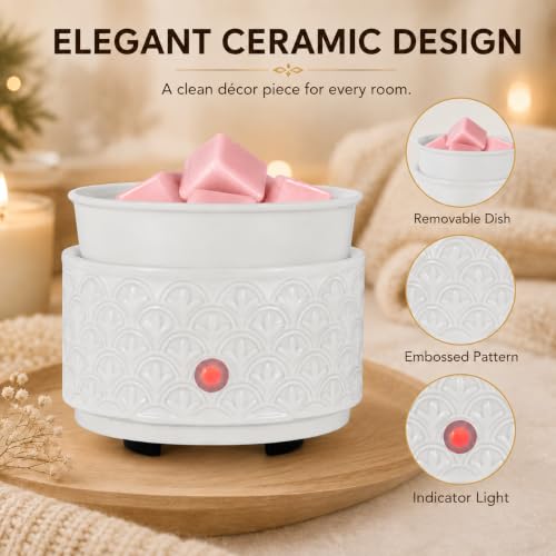 Ceramic Wax Melt Warmer 3