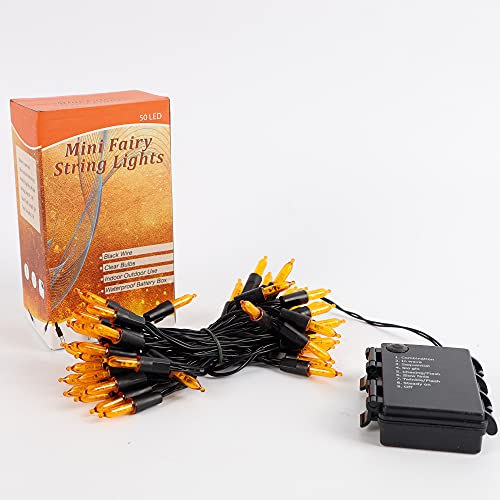 16 Ft 50 LEDs Halloween Mini String Lights (16 Foot)
