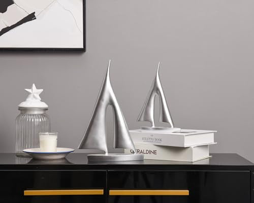 Modern Sculptures Home Decor (2 Count)
