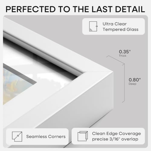 16x20 White Picture Frame (2 Count)