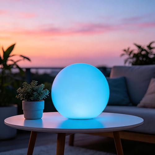 10 in LED Ball Light