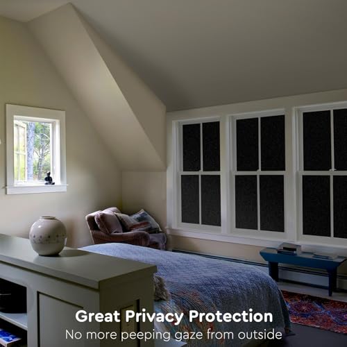 Blackout Window Privacy Film Light Blocking