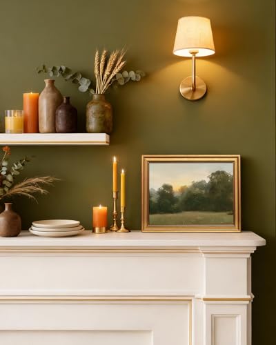 Vintage Gold Framed Wall Art for Living Room