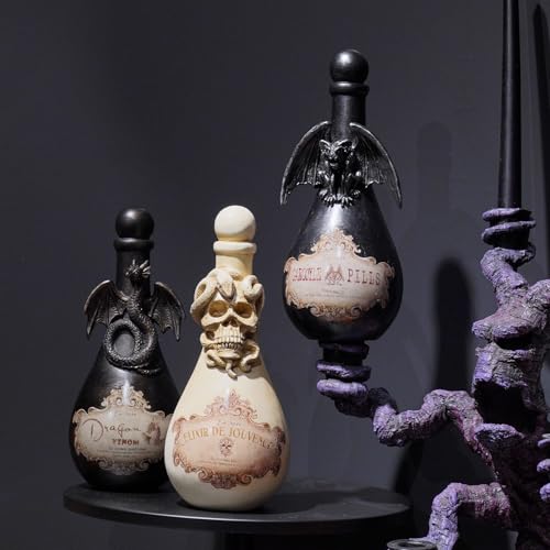 Halloween Home Decor Potion Bottles