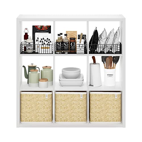 Cubicle Open Back Decorative Cube Storage Organizer
