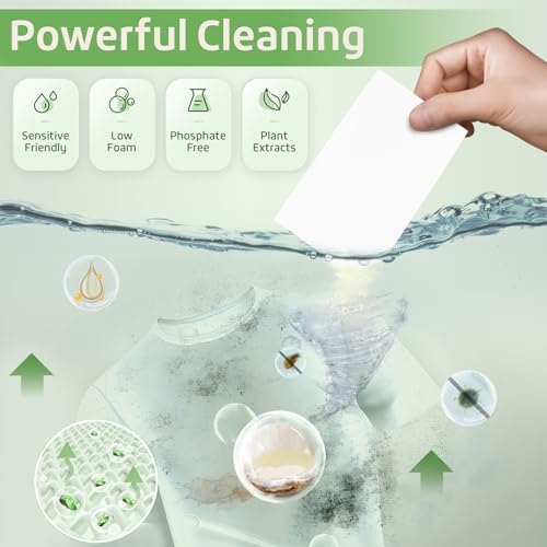 Laundry Detergent Sheets Rainy Glass Scent 160 Count