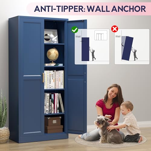 71" Kitchen Pantry Cabinet