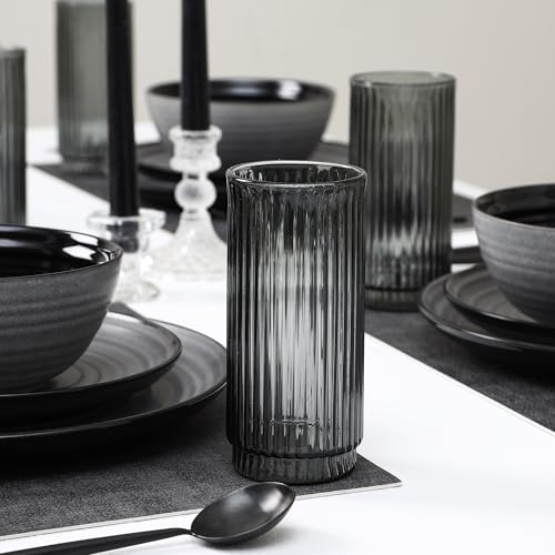 Dua 16 Piece Dinnerware Set Stoneware