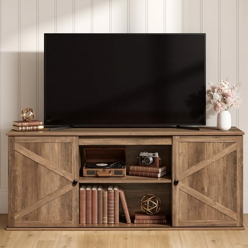Farmhouse TV Stand for 65'' TV