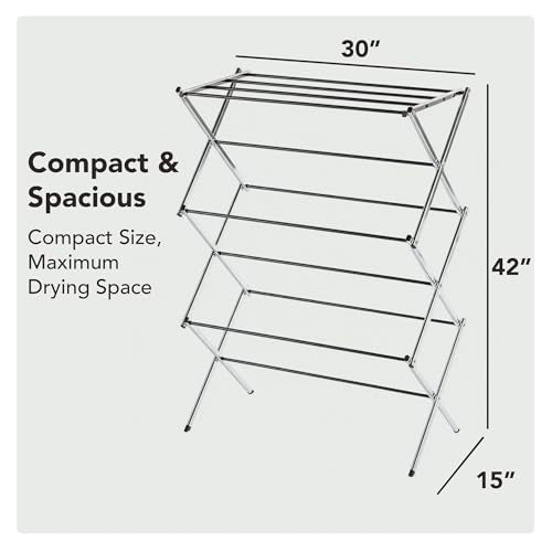 Portable Collapsible Clothing Dryer Rack